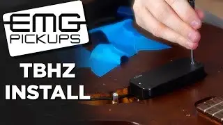 How to Install a Passive EMG Pickup // EMG TBHZ