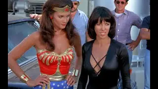 Brunette Beauty Lorene Yarnell as Dr. Janis Sexy in a Black Spandex Catsuit 1080P BD