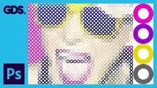 Ring pixel effect In Adobe Photoshop