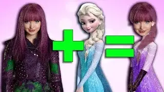 MASHUP: Descendants + Disney Princesses = ??? | Dream Mining