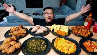 How To Cook A Whole SOUL FOOD FEAST At Home -MUKBANG
