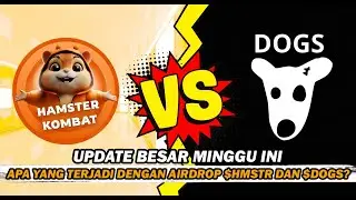 ADA APA DENGAN AIRDROP HAMSTER KOMBAT??! TELEGRAM WALLET NGE-LAG!! JUTAAN ORANG CLAIM TOKEN DOGS!!