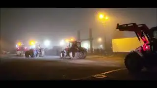 Traktor Demo in Wächtersbach über 150 Traktoren! Deutschland es reicht uns!