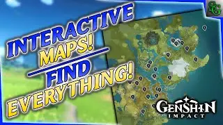 Genshin Impact - Helpful Interactive Map Tools!