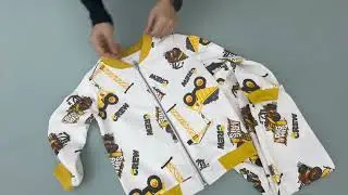 6 Years Old / How to Sew a Tracksuit for Children / DIY