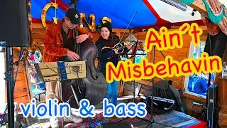 Ain't Misbehavin' (Waller) - Jazz Violin & Bass 🎻🎶