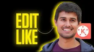 How To EDIT like Dhruv Rathee in KineMaster Similar Effects Very Easily || Saifu Edition