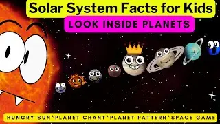 🌞 SOLAR SYSTEM - Learn Planets and Space facts - What’s Inside the Planets?