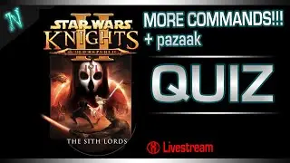 Harbinger out! Share your thoughts & Weekly Star Wars Quiz!  - Star Wars Livestream KOTOR 2