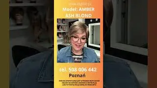 Peruka syntetyczna model  AMBER