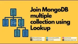 How to join multiple collection In MongoDB Node.js using lookup | Hindi/Urdu | MongoDB Series