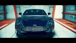 Aston Martin Vanquish 3D animation after effects