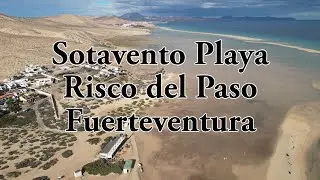 Sotavento Playa, Risco del Paso, Fuerteventura ~ 4K