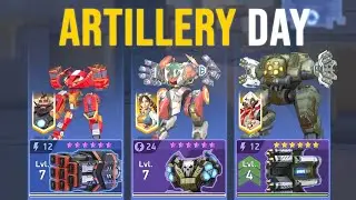 Rocket Mortar Day in Mech Arena