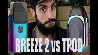 THE BEST POD SYSTEM !?... ASPIRE BREEZE 2 VS. TESLA TPOD ... VAPE COMPARISON AND REVIEW!