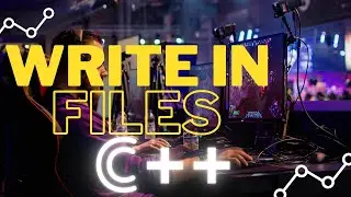 Writing to a File in C++ | File Handling in C++ example programs | Write in File C++