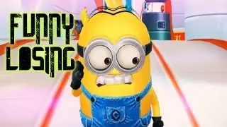 Despicable ME : Minion Rush Funny Losing Compilations - Funny Minion Gameplay