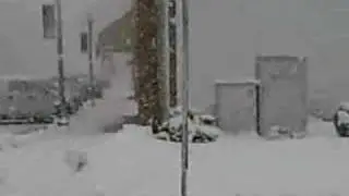Jordan in the snow