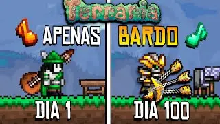 I SPENT 100 DAYS IN TERRARIA JUST AS BARDO (THORIUM)