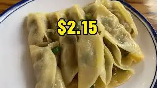 Cost in China: Average Fried Dumplings and Noodles