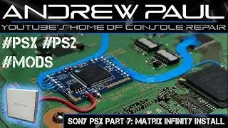 MATRIX INFINITY INSTALL inside a SONY PSX!