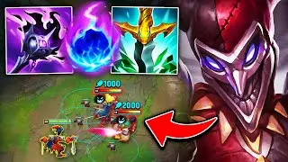 THIS SHACO BUILD DESTROYS ANY ENCHANTER!! (NEW HYBRID BUILD)