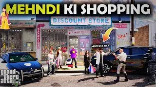 GTA 5 - MEHNDI KI SHOPPING x Michael Got Arrested  [EP 48] Rich Life Series S02 - GTA V Mods Urdu