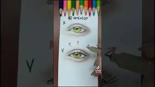 Лайфхак как нарисовать ресницы