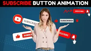 How To Make Animated Subscribe Button For YouTube | Make Subscribe Button in Canva | Canva Tutorial