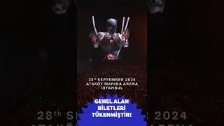 “ANYMA PRESENTS GENESYS”in genel alan biletleri tükenmiştir. VIP biletleri için acele edin. 🎫