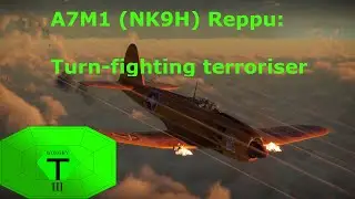The Emperor's glorious golden fighter that cannot be out-turned: A7M1 (NK9H) gameplay | War Thunder