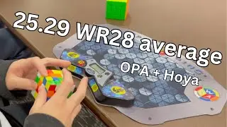 25.29 official 4x4 average with OPA + Hoya | Space City Winter 2024