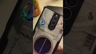RedMagic 8s pro gaming fan look #unboxing  #gadgets #whatsappstatus #smartphone #android