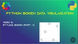 Ep6 -Styling in Bokeh , Python Bokeh tutorial series
