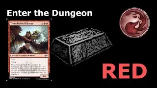 Enter the Dungeon red | World of Cardcraft | Custom Magic Cards