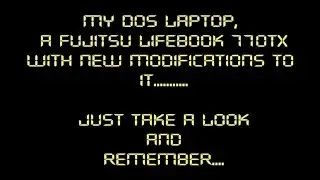 DOS Laptop update