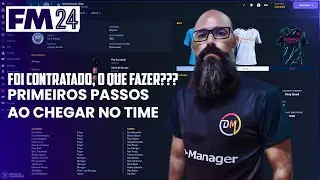 FOOTBALL MANAGER 2024 | Começando do Zero - Primeiros Passos no Time 