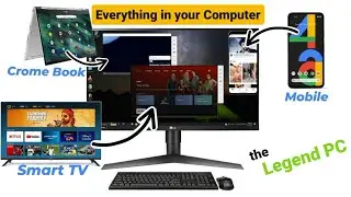 Computer ko Smart TV Banaye | Make Android TV | Android Phone | Crome Book | Smart Watch