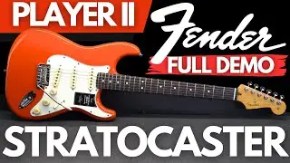 Fender PLAYER II Stratocaster ROSEWOOD FULL DEMO