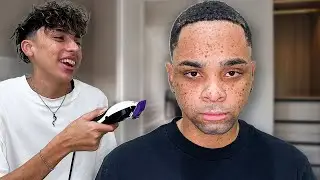 HE SHAVED MY HAIR!!!