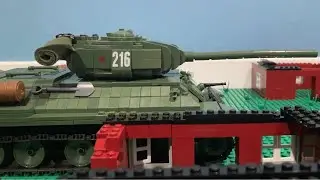 Battle of Kursk Deleted Scenes - The Largest Tank Battle - Lego WW2 Stopmotion