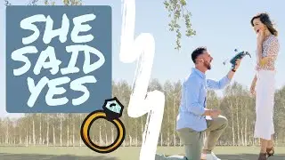 I PROPOSED TO MY GIRLFRIEND WITH A DRONE.... and it almost went terribly wrong..
