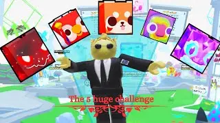 The pet simulator 99 five huge challenge E.p 3 BIGUS GIVEAWAY