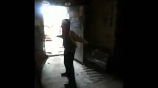Charlie gets taped up