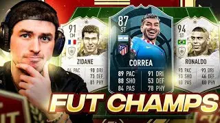 FUT Champs w/ 87 Correa 😈, 94 Ronaldo, 91 Zidane