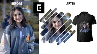 Cara Edit Foto Buat Profil SOSMED + Desain Sablon Baju I Epik Tutorial