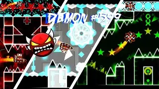 The Four Elements by Eiken | Road to 600 Demons | Geometry Dash (Read Desc)