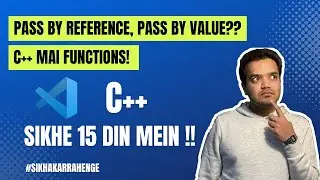 Introduction to C++ | Functions| Programming with C++(Hindi) lecture-11