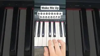 Wake Me Up - Avicii (piano tutorial)