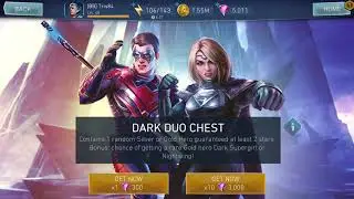 Injustice 2 Mobile Dark Duo Chest Opening & Blue Beetle Challenge